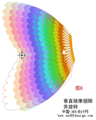 Coreldraw翩跹蝴蝶梦