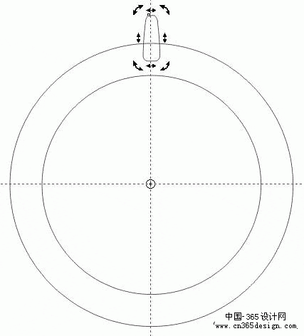 教你在coreldraw中制作立体齿轮