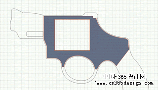 CorelDRAW绘制手枪（图十三）
