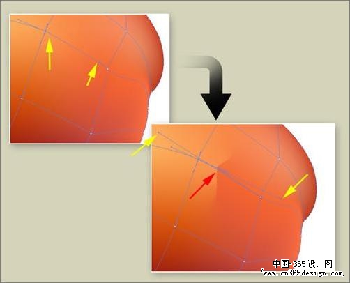 Illustrator绘制令人垂涎欲滴樱桃(2)