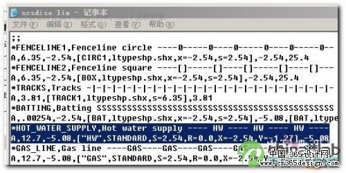 AutoCAD中自定义线型的小技巧