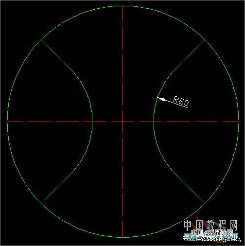 AutoCAD教程：展示篮球新画法 