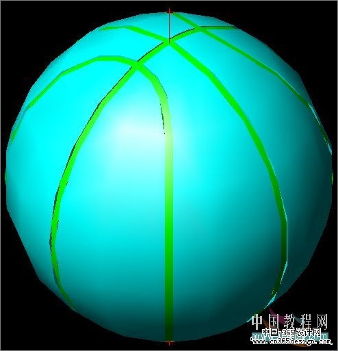 AutoCAD教程：展示篮球新画法 