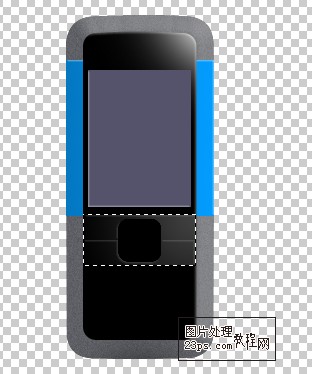 PS绘画一台逼真的NOKIA5310手机