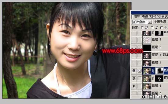 Photoshop调出照片偏暗的红褐色