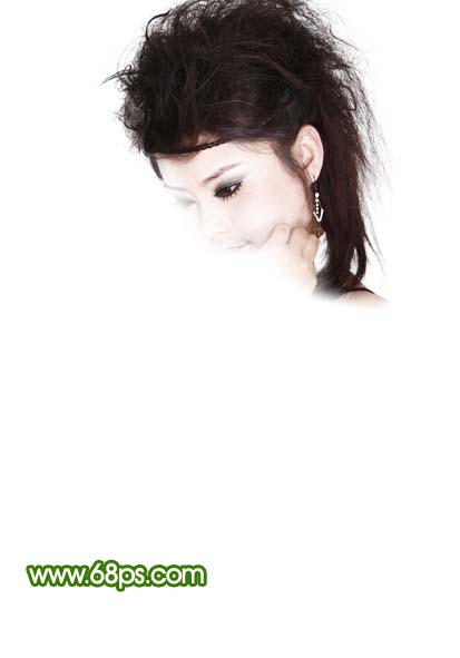 Photoshop通道精确的抠出人物的头发