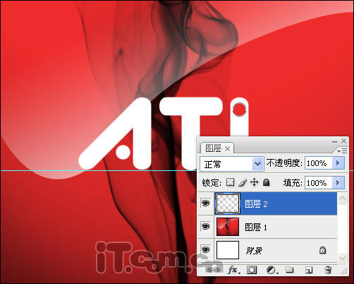 Photoshop制作一个ATI显卡的logo