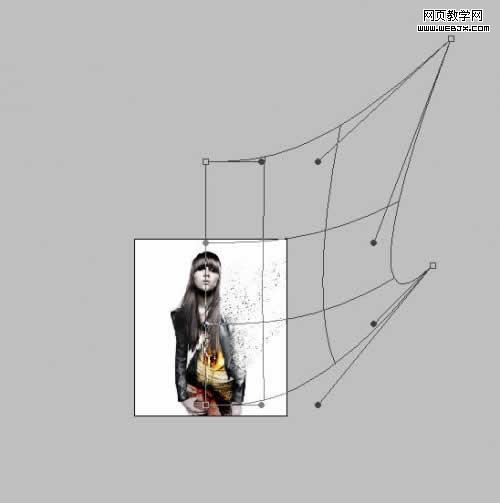 Photoshop打造颓废风格的人物插画效果