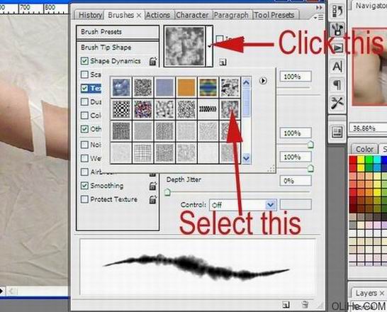 Photoshop制作一条恐怖血腥的断臂
