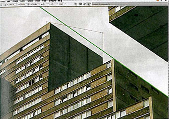 实例教程：在photoshop中切割大楼