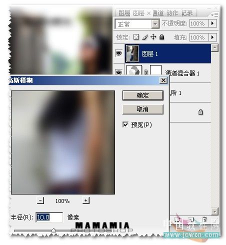 Photoshop调出照片的淡灰艺术效果